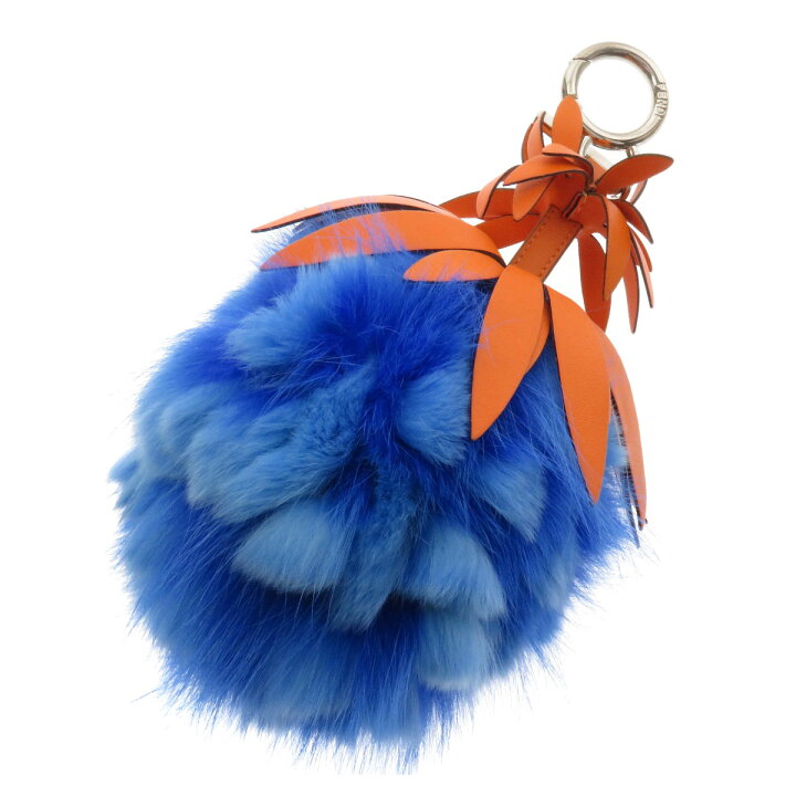 FENDI フェンディ バレンタイン 限定 ハート ファー チャーム （楽天 