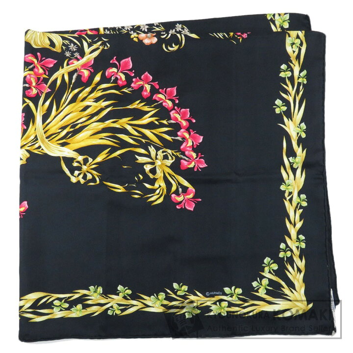 楽天市場】エルメス カレ90 H d Origny 花咲く馬 スカーフ シルク 