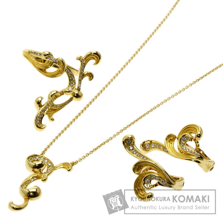 楽天市場】カレライカレラ リング ネックレス ピアス 3点セット 