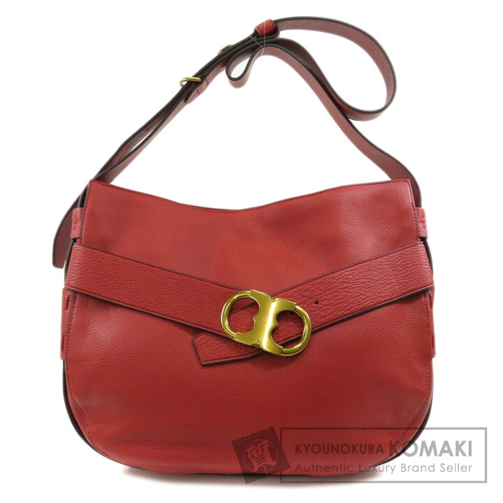 楽天市場】トリーバーチ ロゴ ショルダーバッグ カーフ レディース  