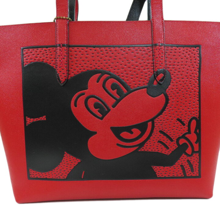 COACH (コーチ) ミッキーコラボ マウス X キース・ヘリング ハイライン 
