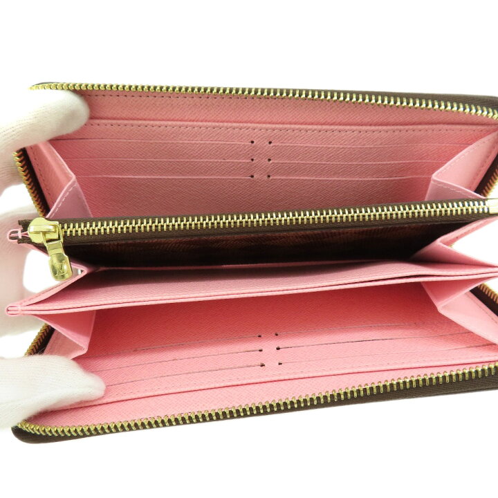 LOUIS VUITTON ルイヴィトン N60473 ジッピー・ウォレット ダミエ 