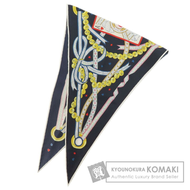 楽天市場】エルメス ロザンジュ トランプ柄 スカーフ シルク 