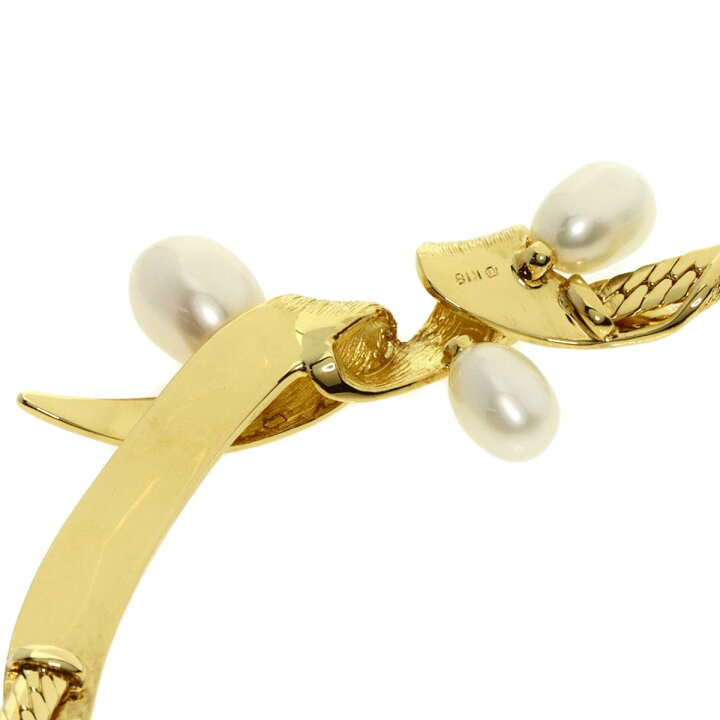 楽天市場】ミキモト 淡水パール 真珠 ネックレス K18イエローゴールド 