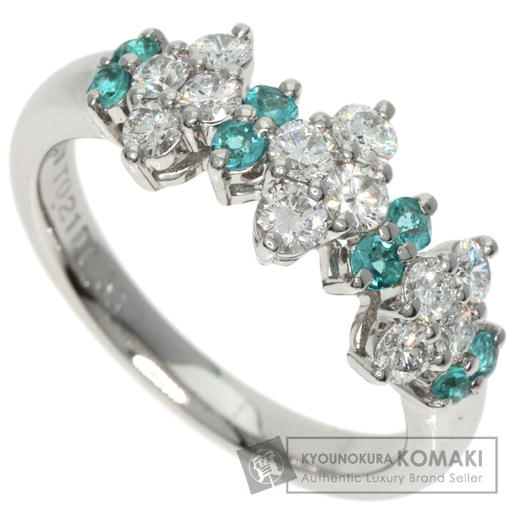 楽天市場】0.21ct パライバトルマリン ダイヤモンド リング・指輪  
