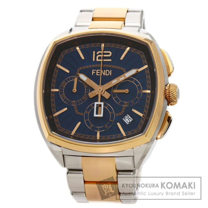 楽天市場】フェンディ 22400L モメント クロノグラフ 腕時計  