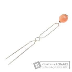 サンゴ 珊瑚 かんざし 珊瑚 6.1g レディース 【中古】