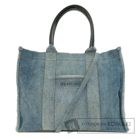 バレンシアガ 671400 ハードウェアトート トートバッグ デニム レディース 【中古】【BALENCIAGA】