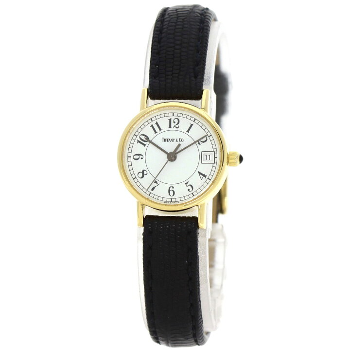 楽天市場】ティファニー 23256 クラシック ラウンド 腕時計 OH済 K18  