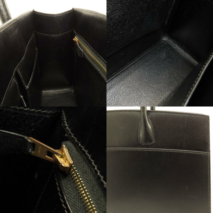 楽天市場】エルメス ホワイトバスPM 黒 ブラック ゴールド金具 