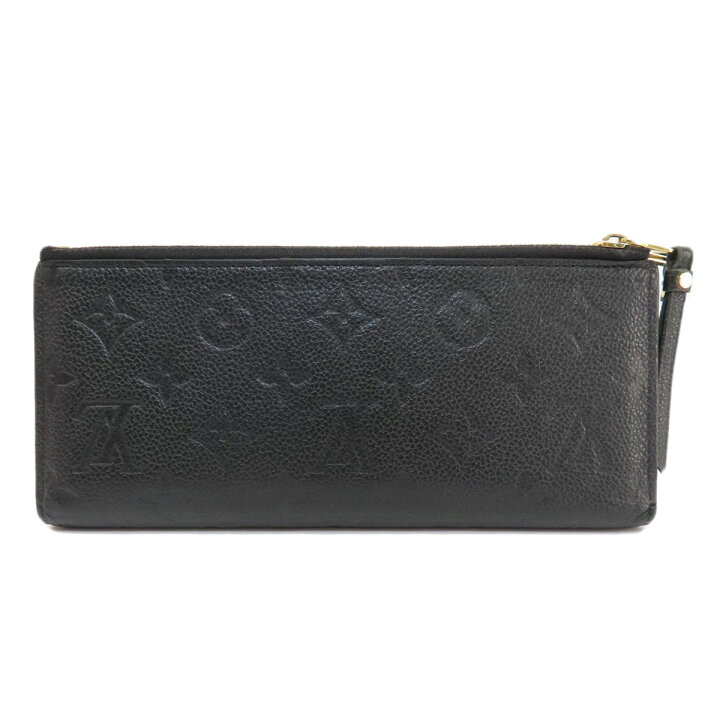 楽天市場】ルイヴィトン M62528 アデル ノワール 長財布（小銭入れあり  