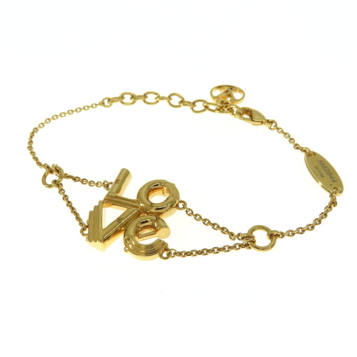 楽天市場】ルイヴィトン M62844 LOVE LV&ME ブレスレット 金属製 