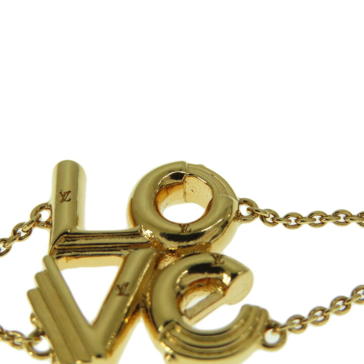 楽天市場】ルイヴィトン M62844 LOVE LV&ME ブレスレット 金属製 