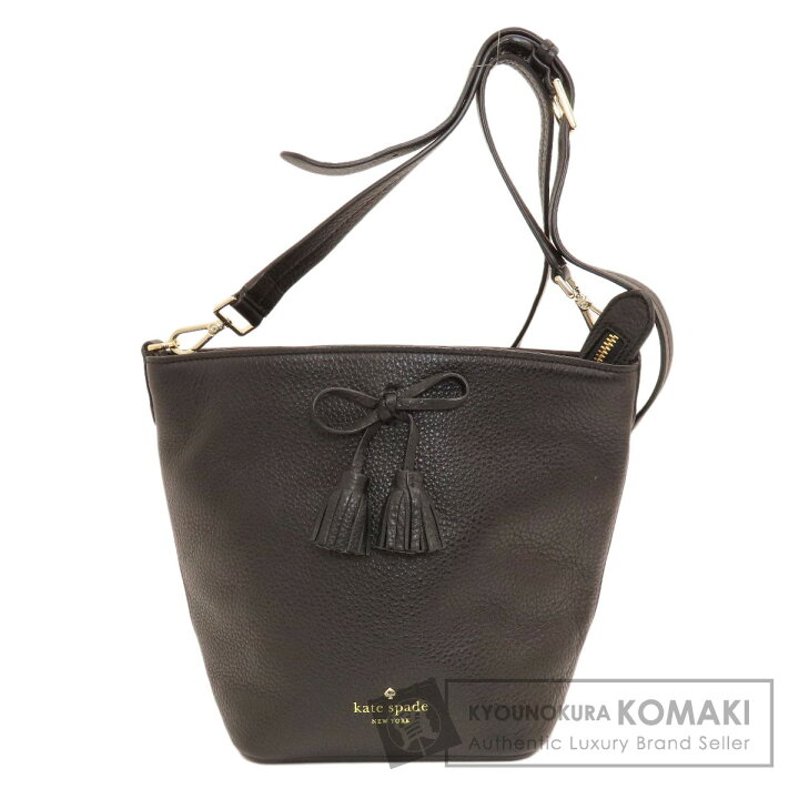 kate spade ケイトスペード ロゴ ショルダーバッグ レザー レディース 