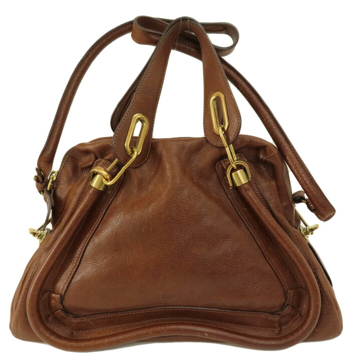 CHLOE クロエ パラティ 2WAY ハンドバッグ レザー レディース 中古 