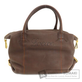 ロエベ ロゴ ハンドバッグ レザー レディース 【中古】【LOEWE】