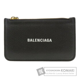 バレンシアガ 594214 ロゴモチーフ コインケース カーフ レディース 【中古】【BALENCIAGA】