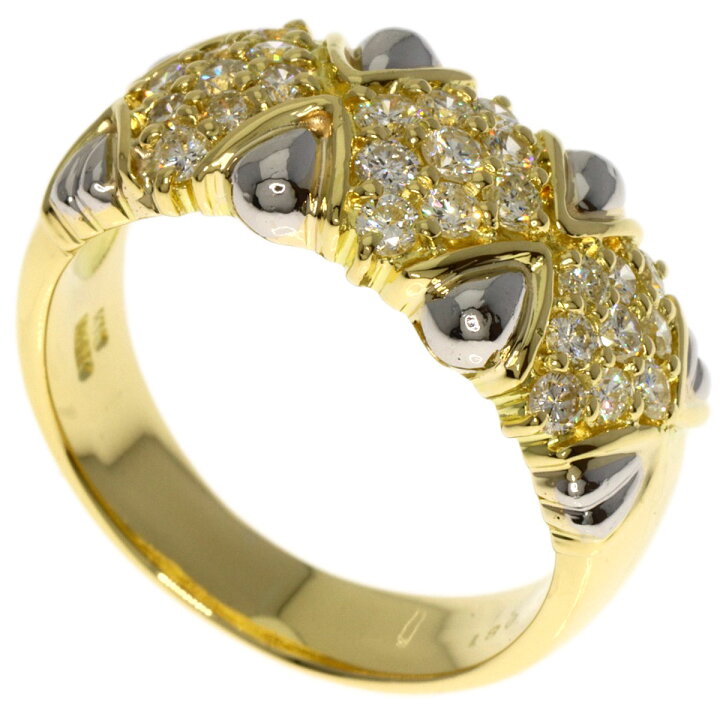楽天市場】0.81ct ダイヤモンド リング・指輪 K18イエローゴールド 