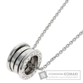 ブルガリ B-zero1 ビーゼロワン ネックレス K18ホワイトゴールド レディース 【中古】【BVLGARI】