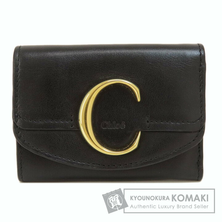 楽天市場】クロエ クロエC 二つ折り財布（小銭入れあり） レザー  