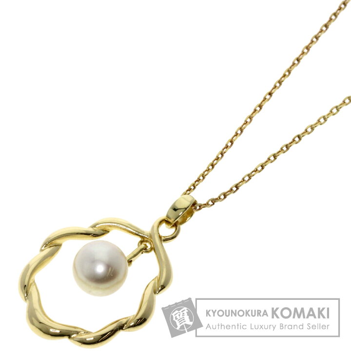 楽天市場】ミキモト アコヤパール 真珠 ネックレス K14イエロー  