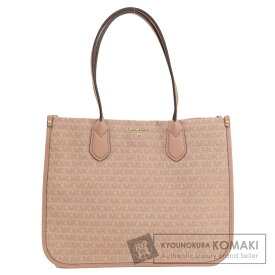 マイケルコース MKシグネチャー トートバッグ キャンバス レディース 【中古】【Michael Kors】