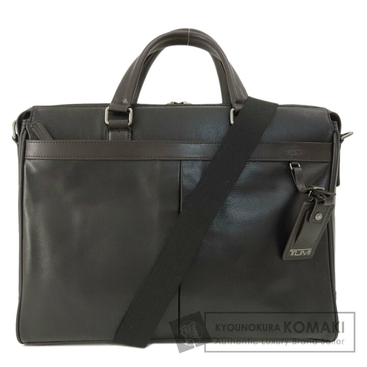 楽天市場】トゥミ ロゴ ビジネスバッグ レザー メンズ 【中古】【TUMI 