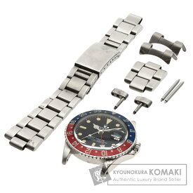 ロレックス 1675/0 GMTマスター メーカーコンプリート(ブレスは除く) 腕時計 OH済 ステンレススチール/SS メンズ 【中古】【ROLEX】