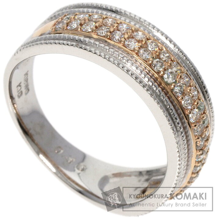 楽天市場】0.38ct ダイヤモンド リング・指輪 K18ホワイトゴールド  