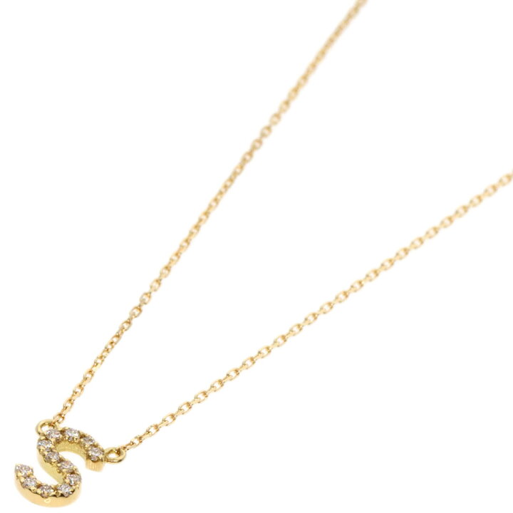 楽天市場】0.07ct DIYARTH ディヤース ダイヤモンド イニシャル S 