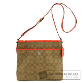 コーチ F58297 ロングショルダー シグネチャー ショルダーバッグ PVC レディース 【中古】【COACH】