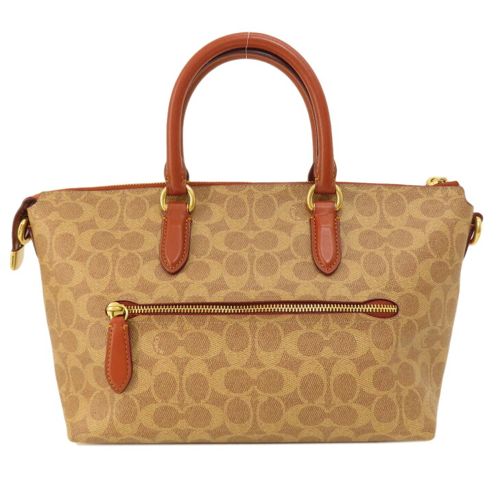 COACH コーチ 2WAYトートバッグ プレーリーサッチェル アウトライン  