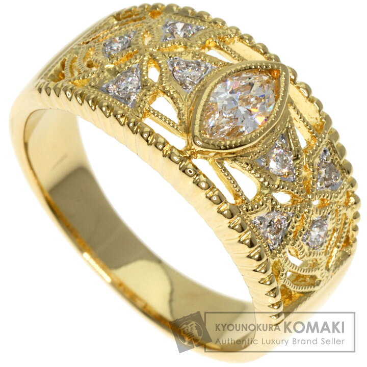 楽天市場】0.21ct ダイヤモンド リング・指輪 K18イエローゴールド 6.2  