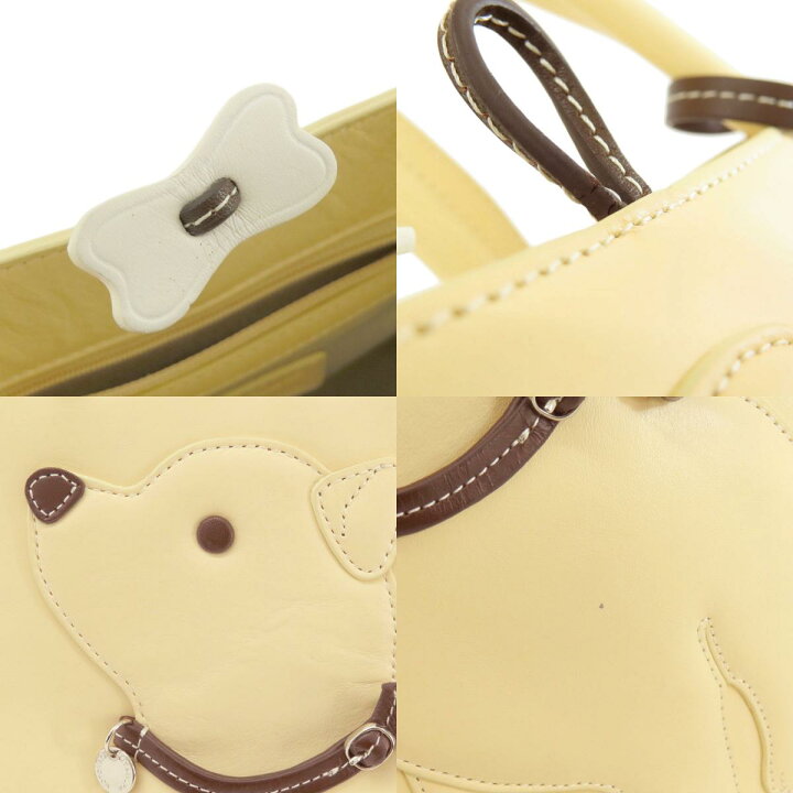 楽天市場】キタムラ 犬 ドッグモチーフ トートバッグ レザー 