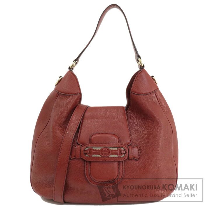 楽天市場】グッチ 296851 2WAY ショルダーバッグ レザー レディース  