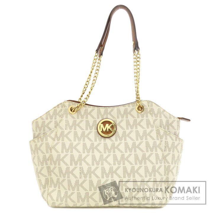 Michael Kors マイケルコース MKシグネチャー トートバッグ PVC 