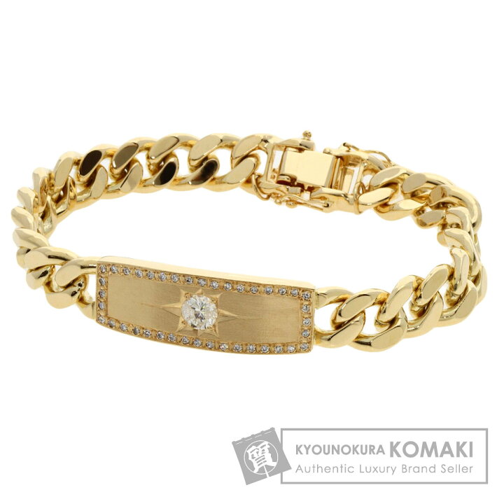楽天市場】1.08ct ダイヤモンド ブレスレット K18イエローゴールド  