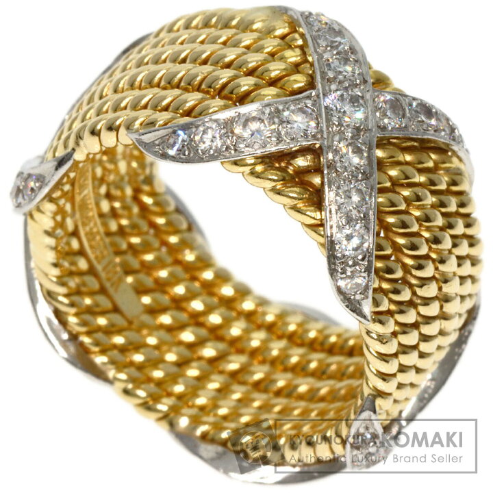リング 21号 ダイヤ 2.07ct K18 YG イエローゴールド 750 指輪  