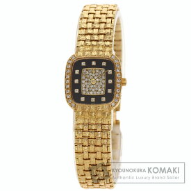 ヴァシュロン・コンスタンタン 27047 メッシュドール ダイヤモンド 腕時計 OH済 K18イエローゴールド/K18YG/ダイヤモンド レディース 【中古】【VACHERON CONSTANTIN】