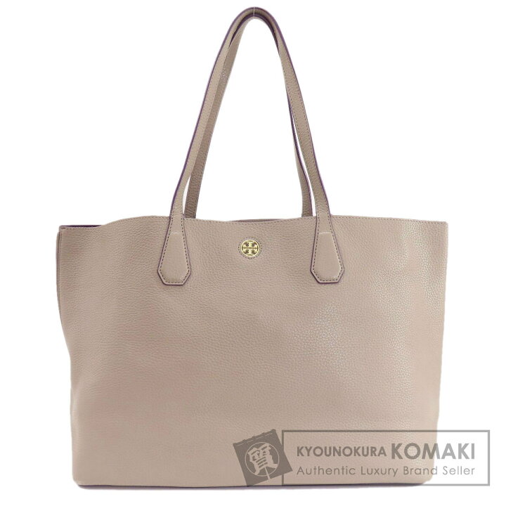 楽天市場】トリーバーチ ロゴ トートバッグ レザー レディース 【中古 