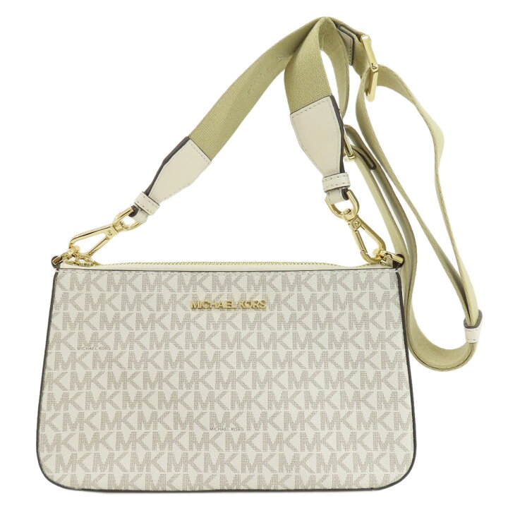 Michael Kors ロゴ ロングショルダー ショルダーバッグ PVC レディース  