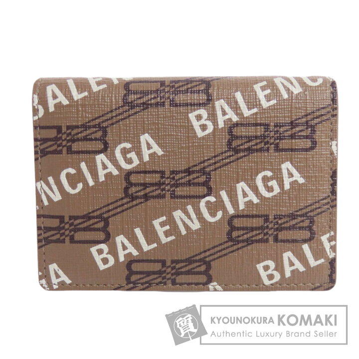 BALENCIAGA バレンシアガ 594312 3つ折り財布 ミニウォレット 二つ折り 