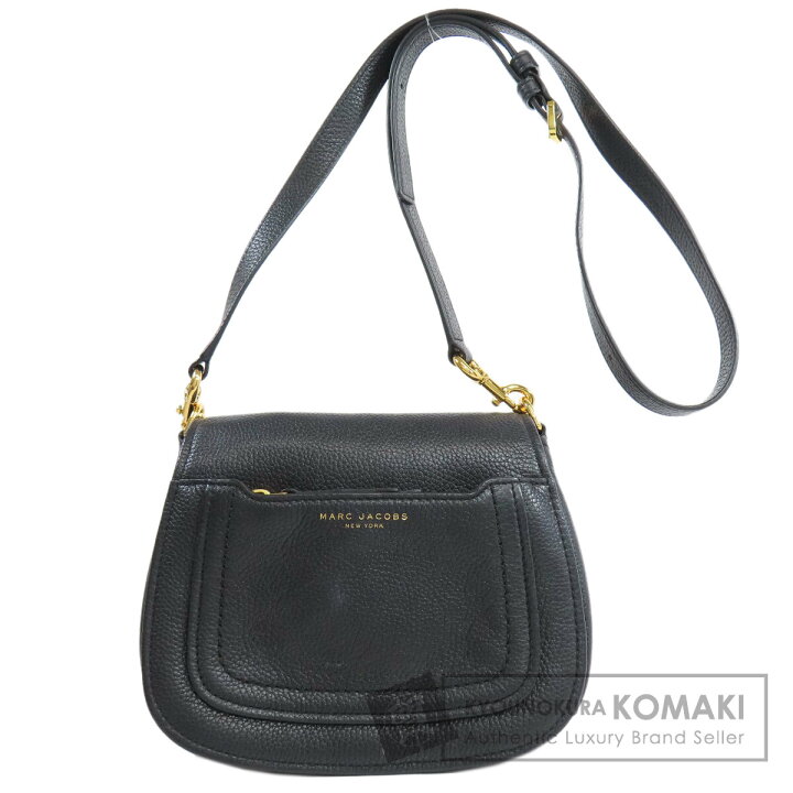 MARC JACOBS マーク・ジェイコブス ロゴ ショルダーバッグ レザー 