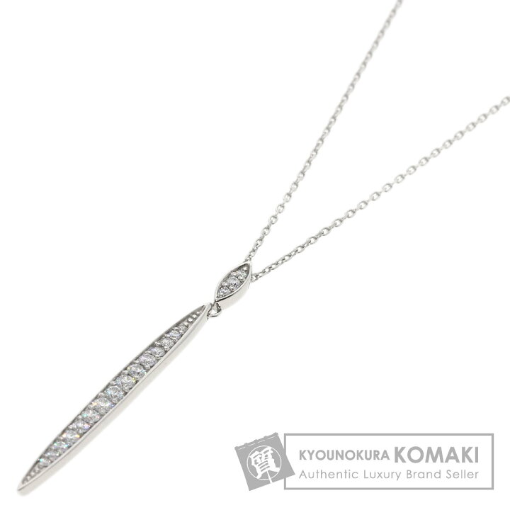 楽天市場】0.24ct ダイヤモンド ネックレス プラチナPT950/PT850 3.7g 