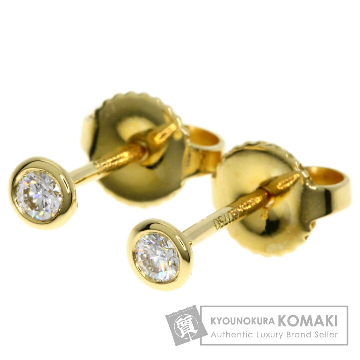 楽天市場】ティファニー バイザヤード ダイヤモンド ピアス K18  