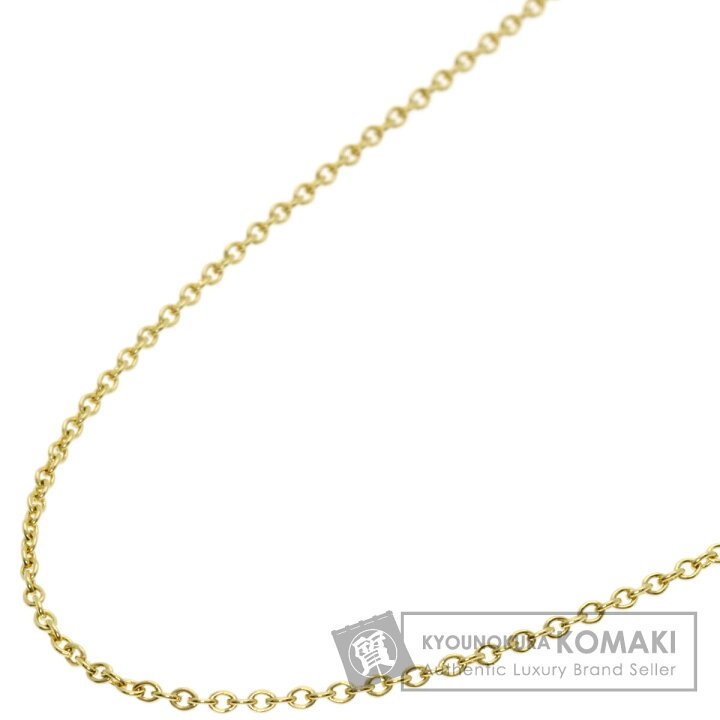 楽天市場】ティファニー チェーン 40.5cm ネックレス K18イエロー 