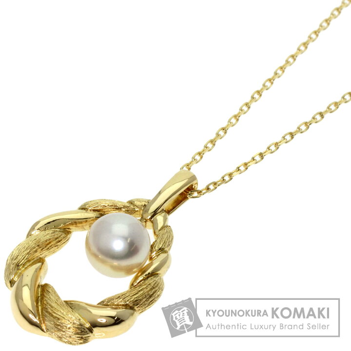 楽天市場】ミキモト アコヤパール 真珠 ネックレス K18イエロー 