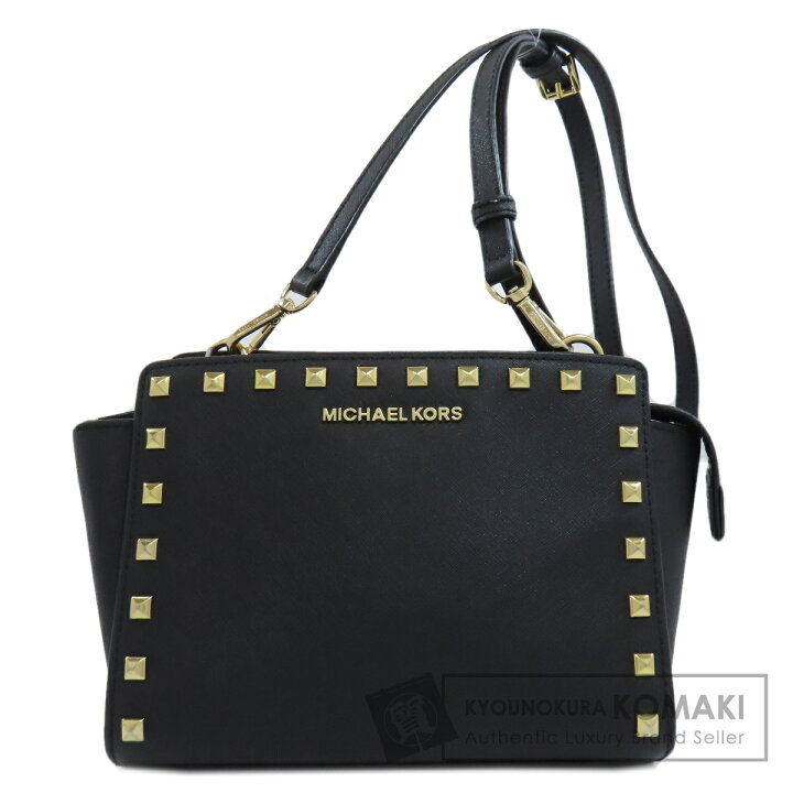MICHAEL KORS スタッズ付きショルダーバッグハンドバッグ