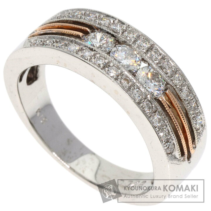 楽天市場】0.48ct ダイヤモンド リング・指輪 K18ホワイトゴールド 5g 