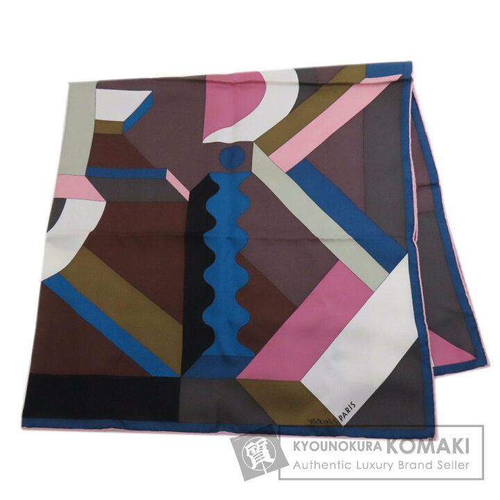楽天市場】エルメス 幾何学模様 スカーフ シルク レディース 【中古 